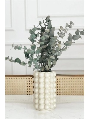 Özgürce Renkli Balonlu Vazo, Kaşıklık ve Saksı Seti, Dekoratif ve Şık Tasarım