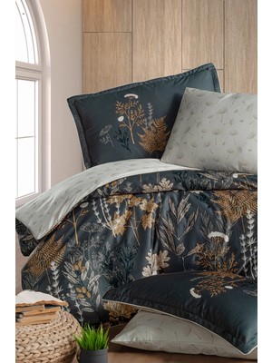 First Choice Rodney %100 Pamuk 300 Tc (120 Tel) Çift Kişilik Nevresim Takımı