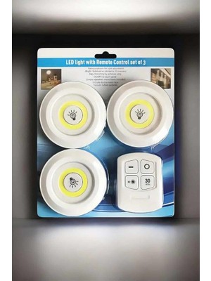 Lowell Home Ieg Mutfak Dolap Altı Işığı Uzaktan Kumandalı Yapışkanlı Kablosuz Pilli RSIEG14544-LWLHM