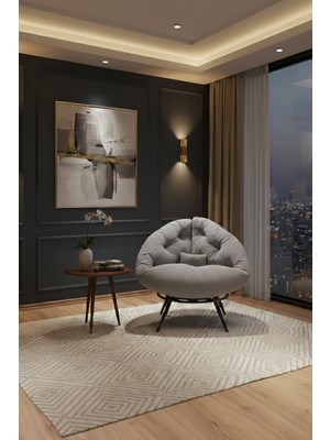 AVYNA Velmora™ Exclusive Tekli Koltuk Berjer | Dinlenme Koltuğu | Tv Koltuğu - Yatak Olabilen Minder