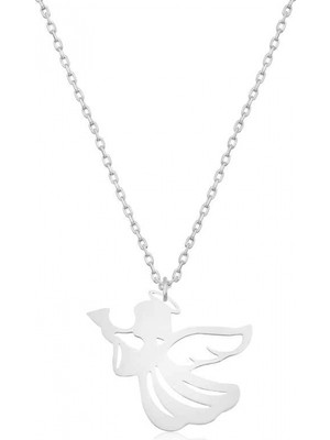 Supertrend Gümüş Kanatlı Melek Bayan Kolye