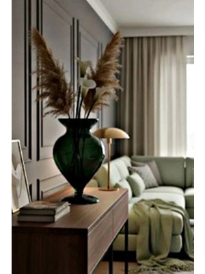 Özgürce Renkli Yeşil Modern Dekoratif Vazo – Salon ve Masa Vitrin Aksesuarı