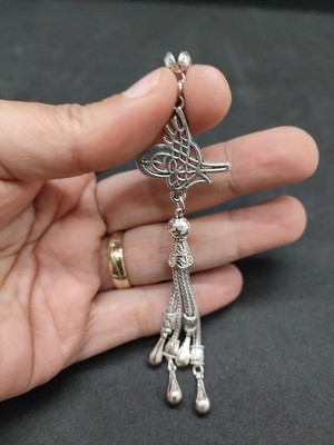 İskeçe Tesbih 475 Ayar Gümüş Tesbih Püskülü