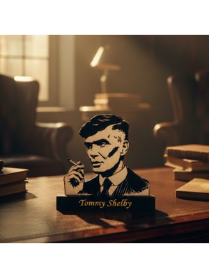 Riva Self Peaky Blinders Thomas Shelby Masaüstü Figür - Isimlikli Özel Tasarım Biblo