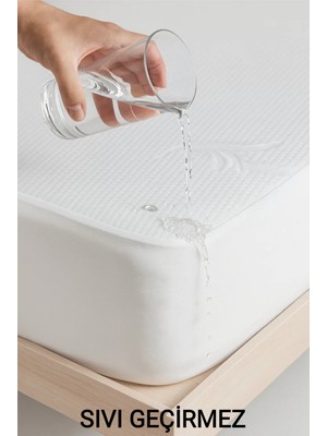 Reverance Bambu Premium Su Sıvı Geçirmez Fitted Alez %100 Bambu Yatak Koruyucu Alez 4 Mevsim - Anti Alerjik