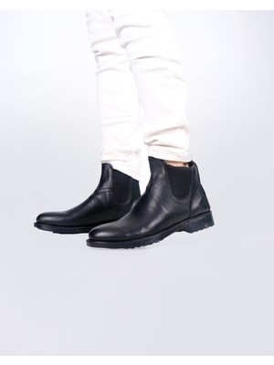 Belirtilmemiş Chelsea Tarzı Günlük Klasik Hakiki Deri Bot Kaymaz Taban Soguk Geçirmez Ortopedik Bot