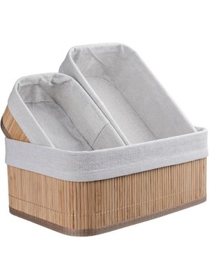 Livenda Decohandy Bambu Sepet Seti