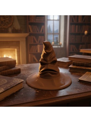 Riva Self Harry Potter Seçmen Şapka (Sorting Hat) Dekoratif Masaüstü Biblo - 3D Tasarım