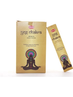 Livenda Hem Yog Chakra Masala Aromalı Çubuk Tütsü