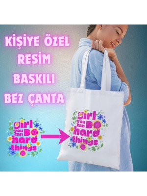 spldizayn Kişiye Özel Resim Baskılı Bez Çanta