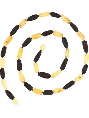 Supertrend Yetişkin Damla Kehribar Kolye