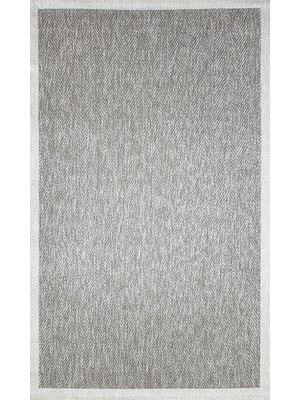 Sisal Sl-12 Vizon Bej Dekoratif Desenli Çerçeveli Halı