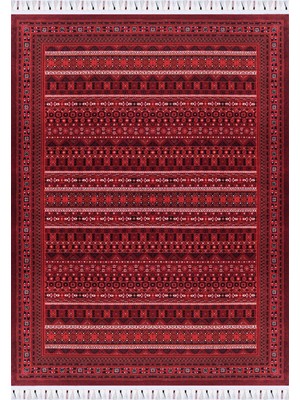 Bahariye Halı Inci Afgan Desen Yün Halı İN04