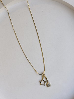 Royaleks Xuping Yıldız Charm Kolye - Altın