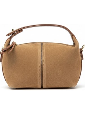 Helen Taba - Minimal Süet Çanta