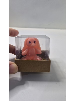 Lilac Mum Tavşan Mum (  Sipariş 25 Adet Gönderilmektedir )