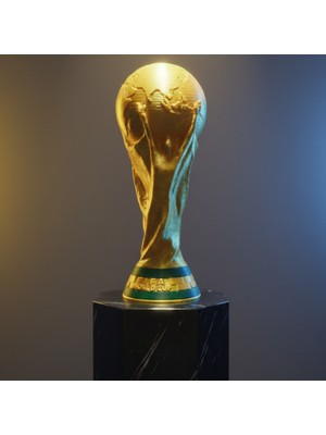 Riva Self World Cup Dünya Kupası Dekoratif Masaüstü Aksesuarı - Koleksiyonluk Sporcu Hediyesi
