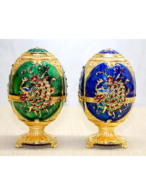 Livenda Swarovski Tavuskuşu Kürdanlık