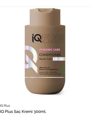 IQ Plus Professional Iq Plus Professıonalnatural Natural Natural Ipeksilik Katan Saç Kremi 300 ml