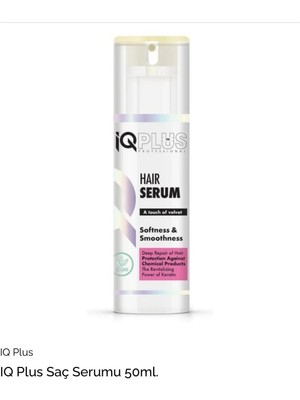 IQ Plus Professional Iq Plus Professıonalbesleyici  Saç Için Serum 50 ml