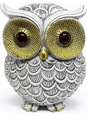 Livenda 19X16 cm Polyester Baykuş Figürü