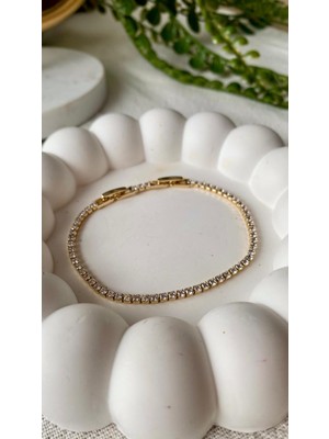 Vıp 14K Xuping Ince Suyolu Gold Bileklik