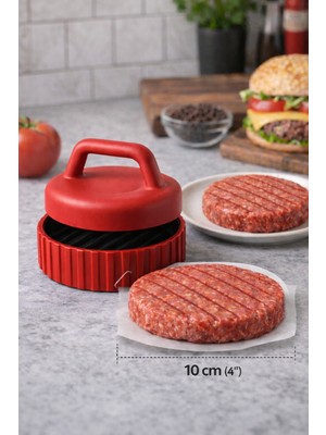 Cenikli Hamburger Köftesi Şekillendirme ve Pres Aparatı