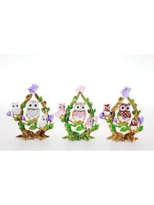 Livenda Swarovski Baykuş Figürü