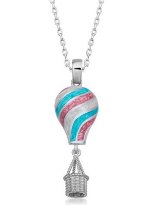 Supertrend Gümüş Kapadokya Balon Kadın Kolye