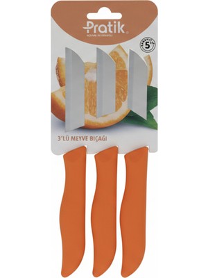 Pratik Meyve Bıçağı 3'lü 2 Adet