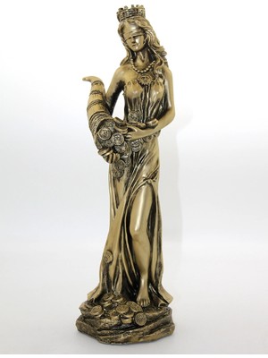 Livenda Polyester Bereket Tanrıçası Fortuna Figürü Model 1