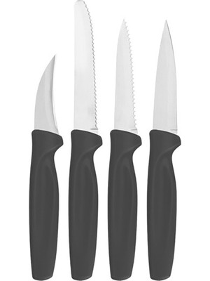 Excellent Houseware Paslanmaz Bıçak Seti 4'lü 3 Adet