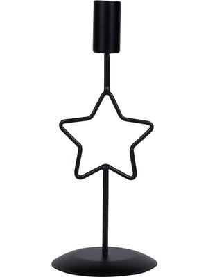 Touch Me Metal Yıldız Şamdan 8.5*8.5*21.5 cm 3 Adet