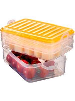 Gondol Easy-Click Saklama Kabı 230 x 155 x 120 mm 4 Adet