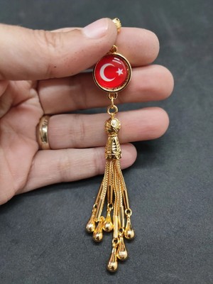 İskeçe Tesbih 475 Ayar Gümüş Tesbih Püskülü