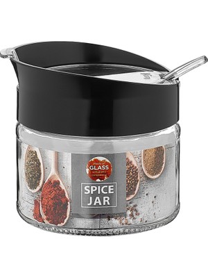 Renga Kaşıklı Cam Baharatlık 425 cc 3 Adet