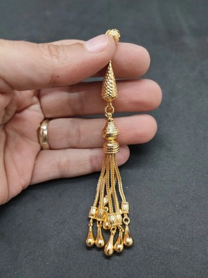 İskeçe Tesbih 475 Ayar Gümüş Tesbih Püskülü