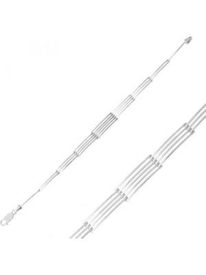 Supertrend ​gümüş Parçalı Erkek Bileklik