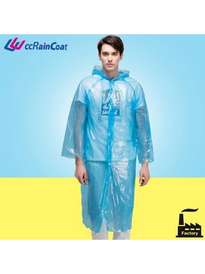 Livenda Tek Kullanımlık Kullan At Yağmurluk