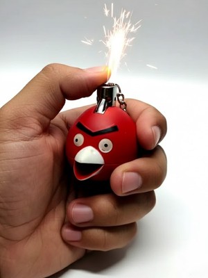 Mucit Home Kızgın Kuşlar Angry Bird Anahtarlık Çakmak