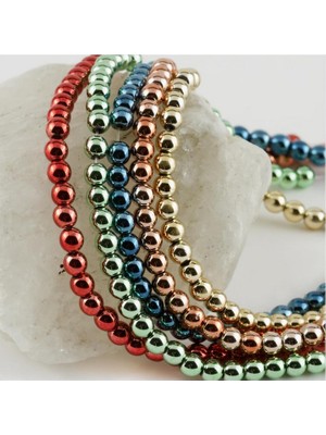 Zero Land Gld-Spt- Hematit Taşı 6 Mm-Mavi