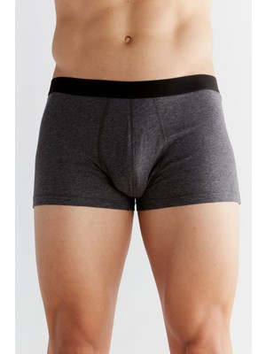 Albero Natur Gots Sertifikalı Organik Pamuk Erkek Trunk Boxer Iç Çamaşırı