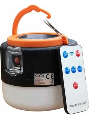 Cata Urla Şarjlı Solar Kamp Feneri