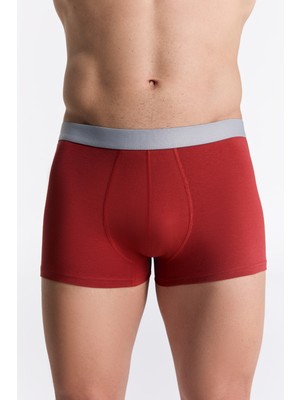 Albero Natur Gots Sertifikalı Organik Pamuk Erkek Trunk Boxer Iç Çamaşırı