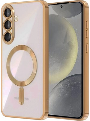 Gld-Spt- Newface Samsung Galaxy S26 Plus Kross Magneticsafe Kapak - Çöl Titanyum