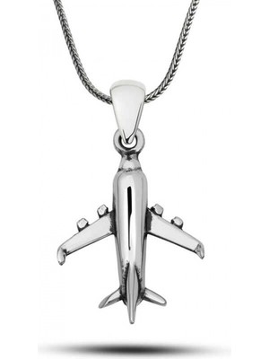 Supertrend ​gümüş Uçak Kolye