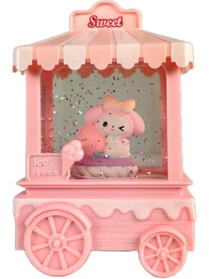 Urfakent Kar Küresi Plastik Dondurma Arabası LLM-HDY0112