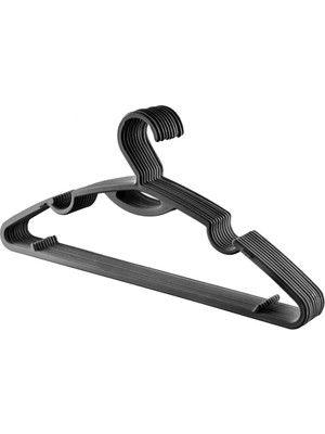 Proff Slim Elbise Askısı 9'lu Siyah