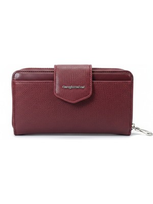 Cengiz Pakel Nova Orta Boy Kadın Cüzdan – 65316 -Bordo