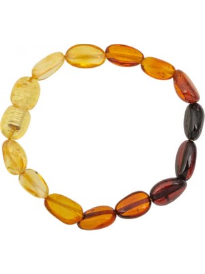 Supertrend Bebek Damla Kehribar Bileklik